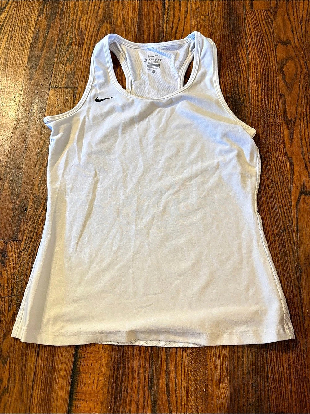 🎉EUC! Nike Dri-FIT Racerback Tank Top White Medium